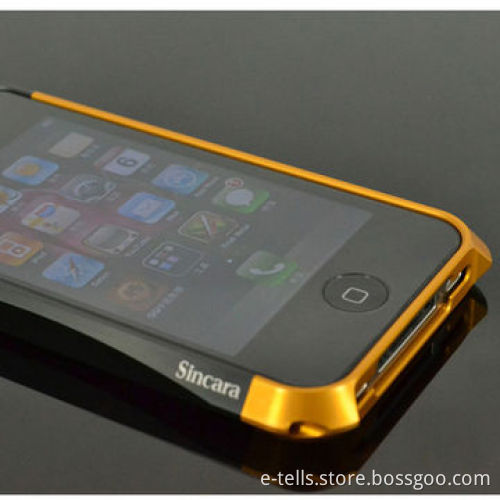 Aluminum bumper case for iPhone 4/5